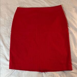 Forever 21 Bold Red Mini Skirt